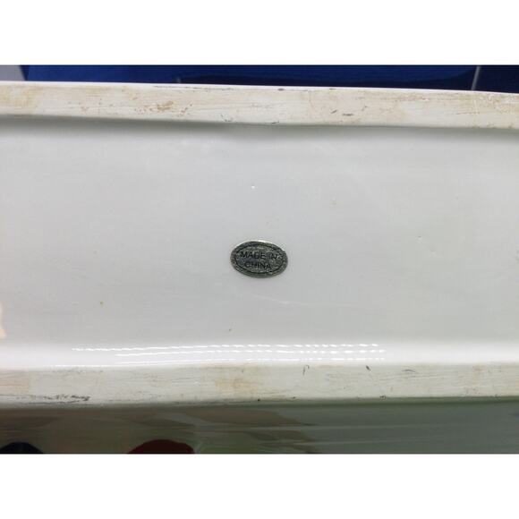 Vintage Ceramic Chip and Dip Boat Party Tray - Picture 8 of 11